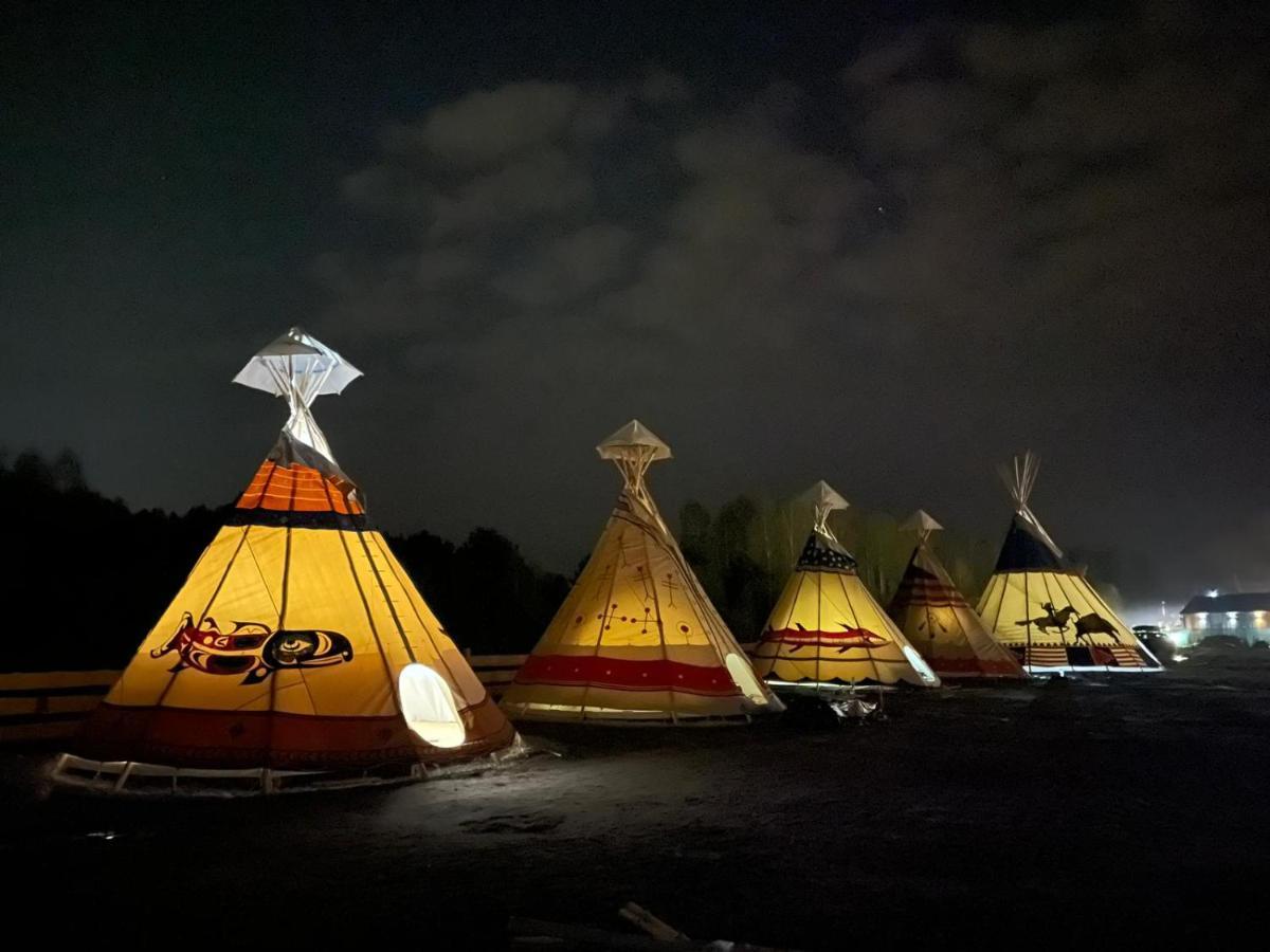 Indiana Camp - 150 M Od Suntago Park Hotell Grabce-Towarzystwo Exteriör bild