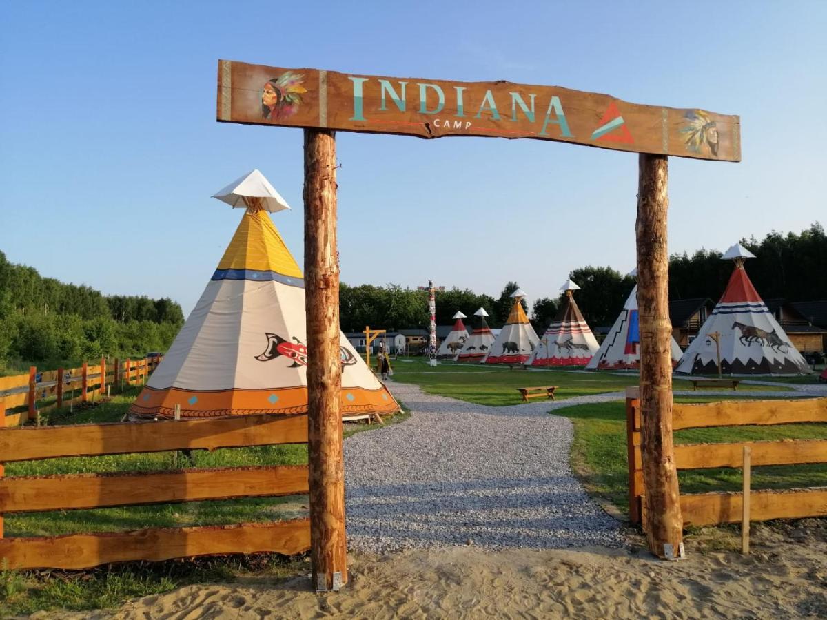 Indiana Camp - 150 M Od Suntago Park Hotell Grabce-Towarzystwo Exteriör bild