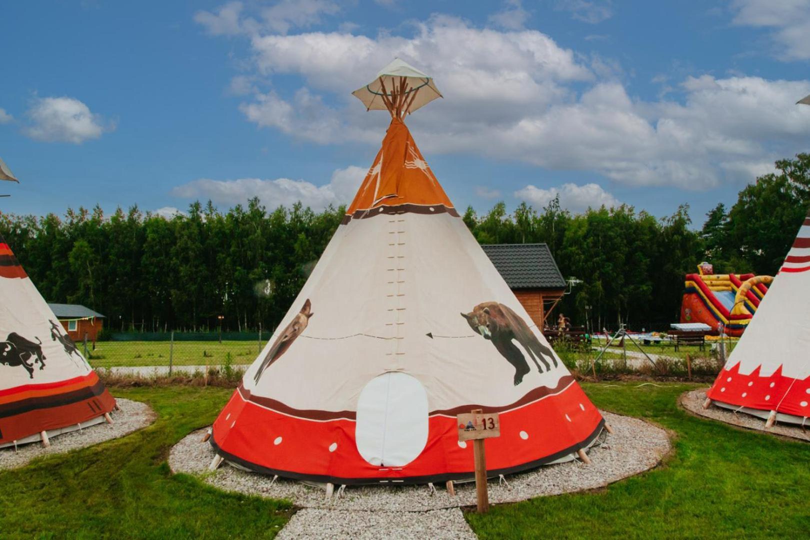 Indiana Camp - 150 M Od Suntago Park Hotell Grabce-Towarzystwo Exteriör bild